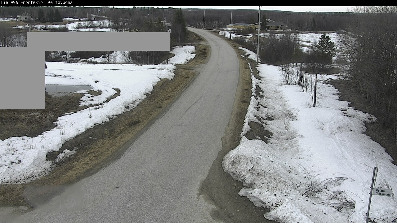 Weather Camera Image Väg 21 Enontekis, Peltovuoma, Enontekiö, Lappi