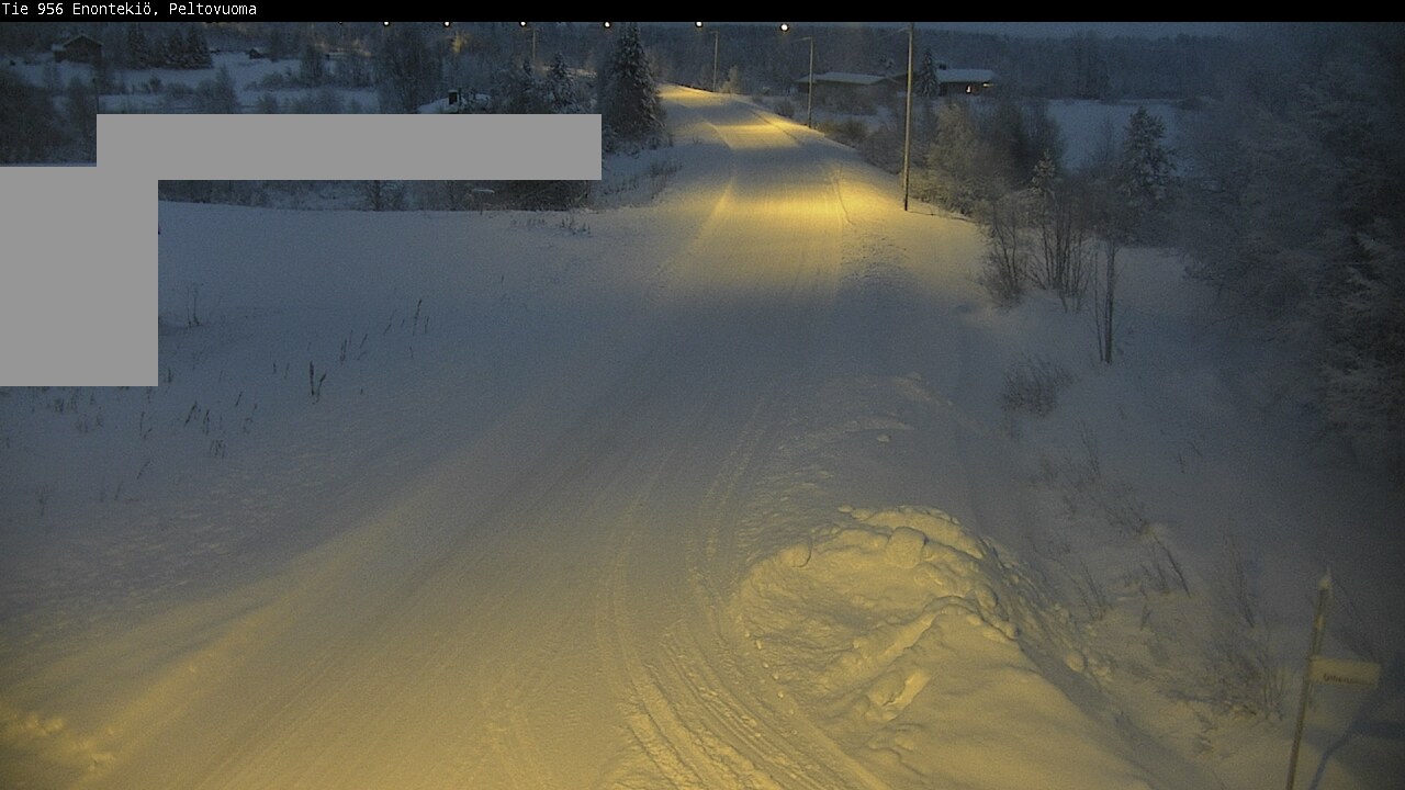 Kelikamerat Kuva Tie 956 Enontekiö, Peltovuoma, Enontekiö, Lappi