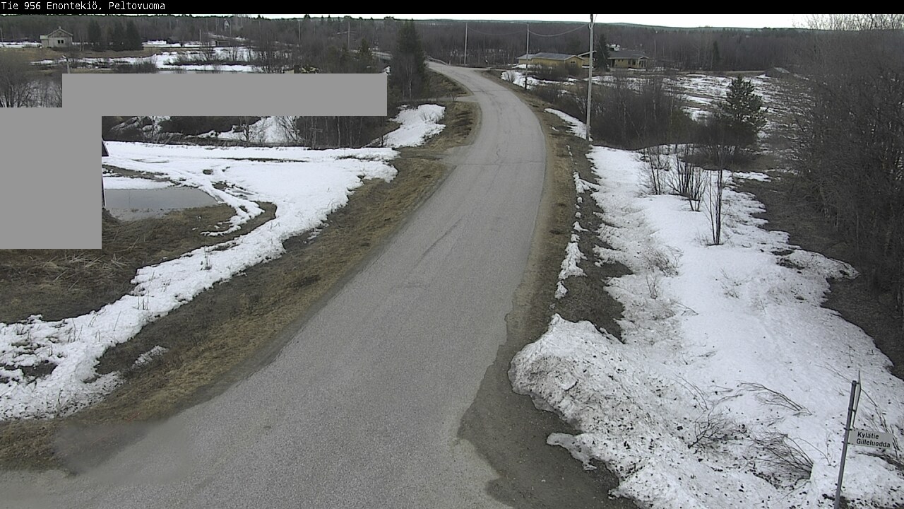 Weather Camera Image Väg 21 Enontekis, Peltovuoma, Enontekiö, Lappi