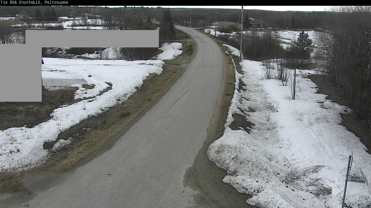Weather Camera Image Väg 21 Enontekis, Peltovuoma, Enontekiö, Lappi