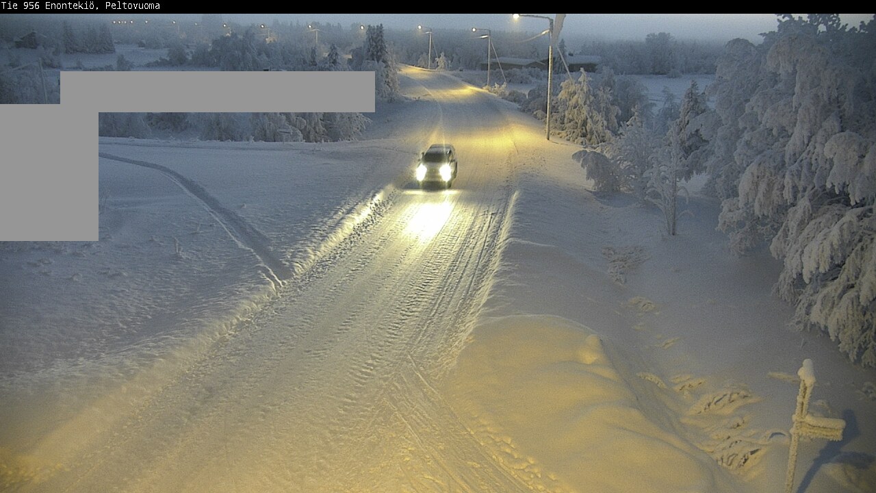 Kelikamerat Kuva Tie 956 Enontekiö, Peltovuoma, Enontekiö, Lappi