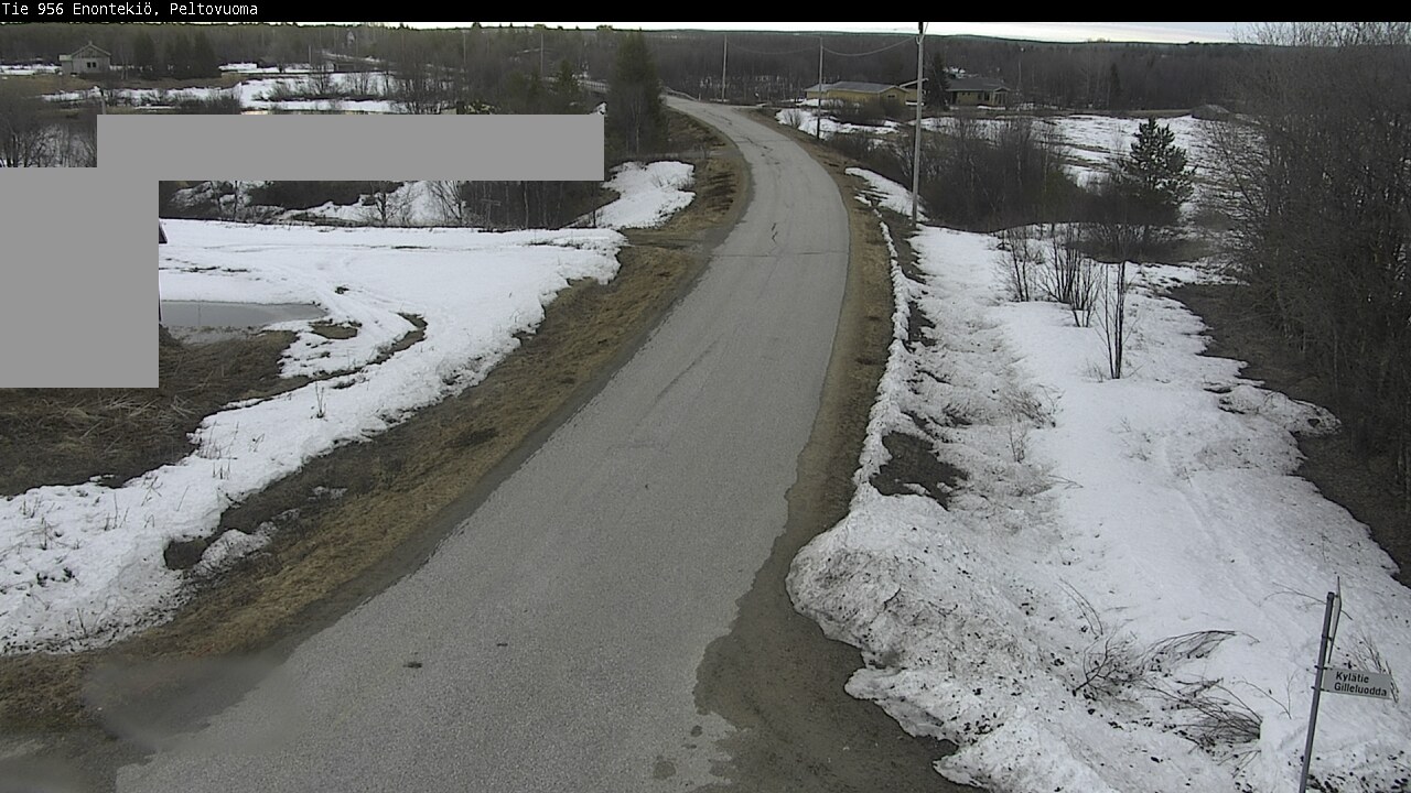 Weather Camera Image Väg 21 Enontekis, Peltovuoma, Enontekiö, Lappi