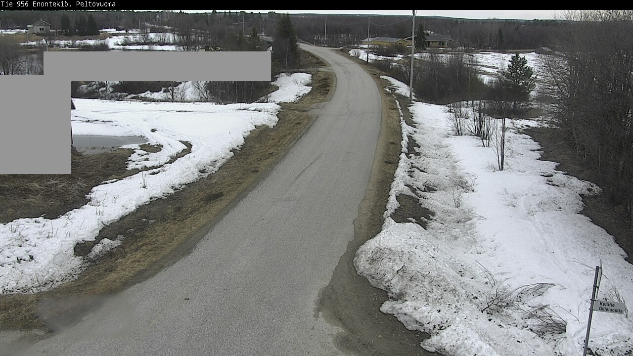 Weather Camera Image Väg 21 Enontekis, Peltovuoma, Enontekiö, Lappi