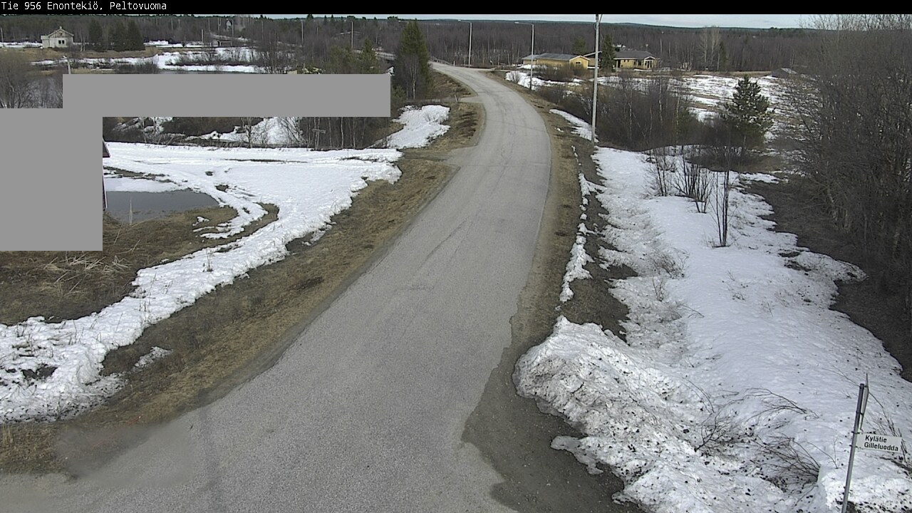 Weather Camera Image Väg 21 Enontekis, Peltovuoma, Enontekiö, Lappi
