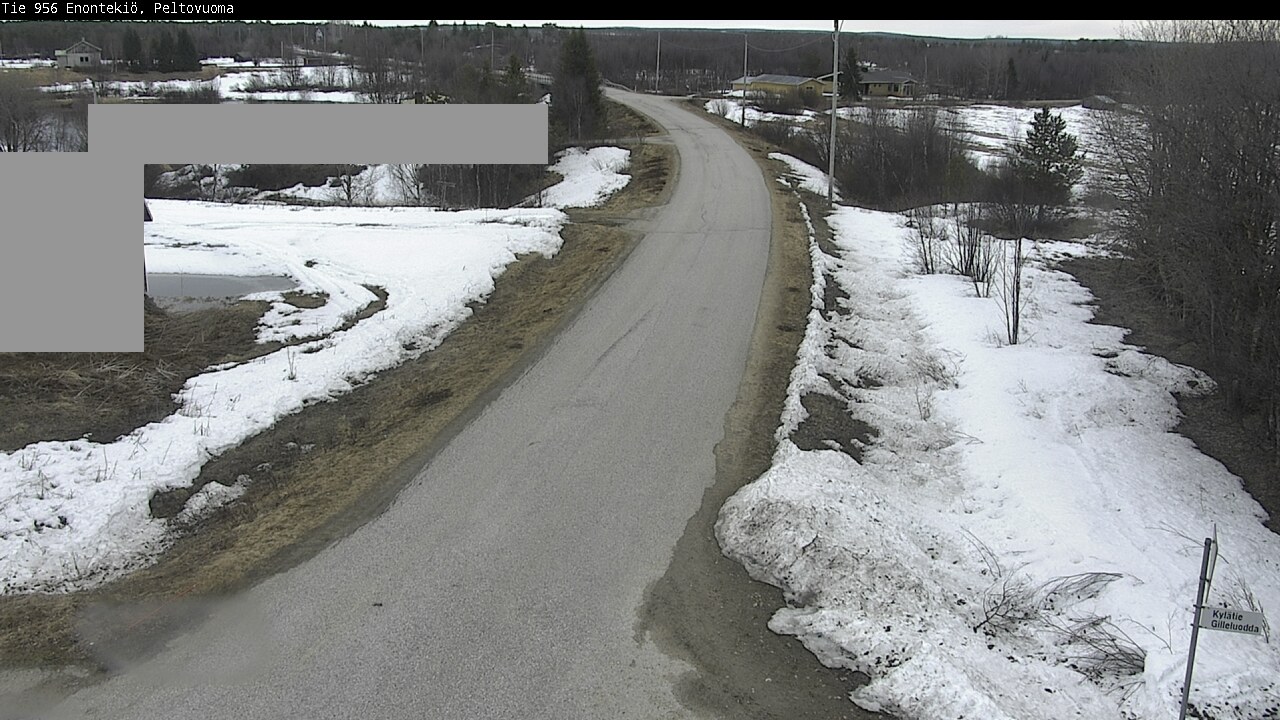 Weather Camera Image Väg 21 Enontekis, Peltovuoma, Enontekiö, Lappi