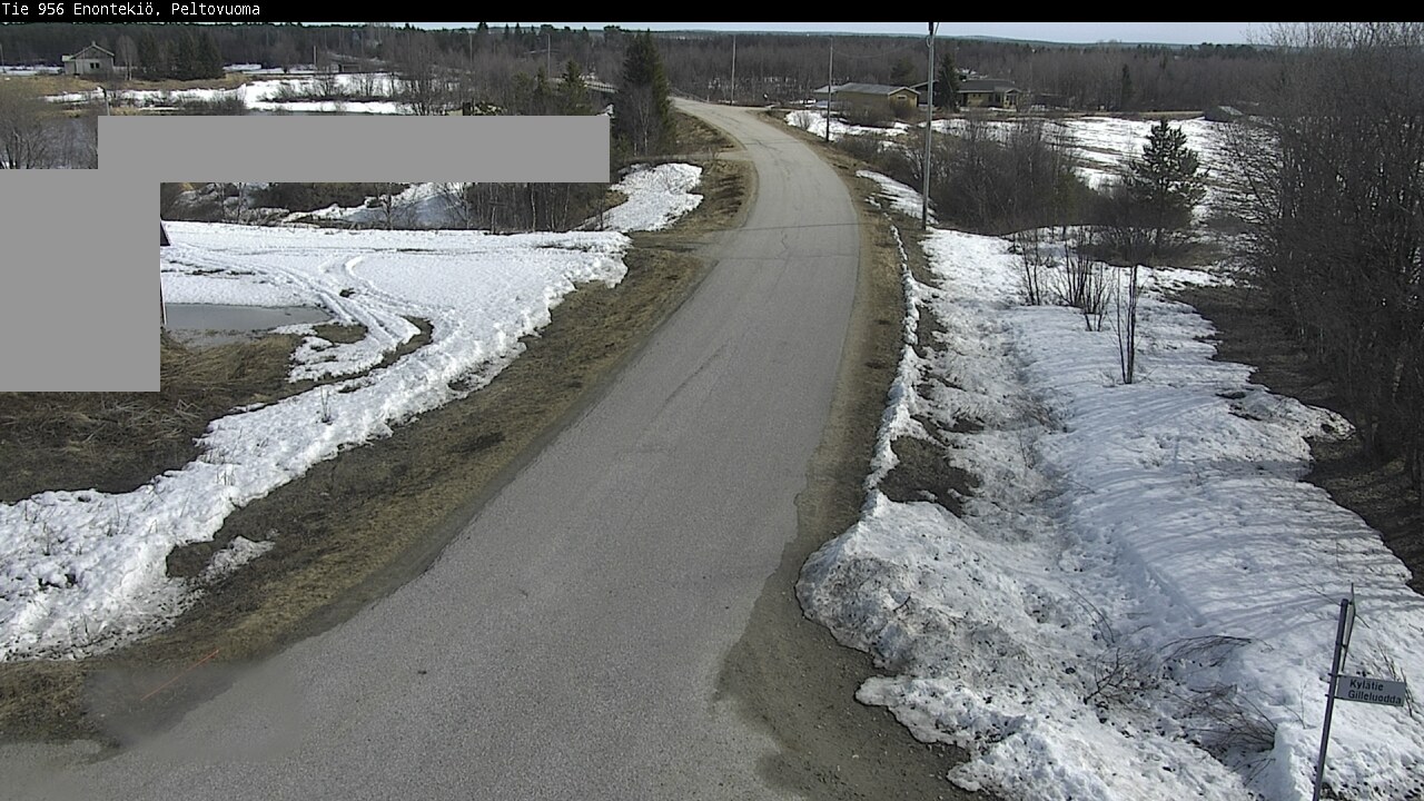 Weather Camera Image Väg 21 Enontekis, Peltovuoma, Enontekiö, Lappi