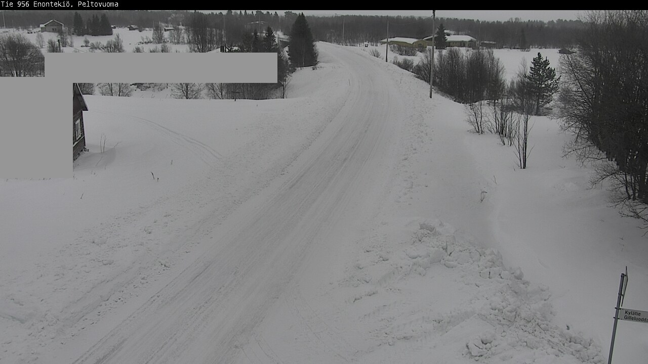 Weather Camera Image Väg 21 Enontekis, Peltovuoma, Enontekiö, Lappi