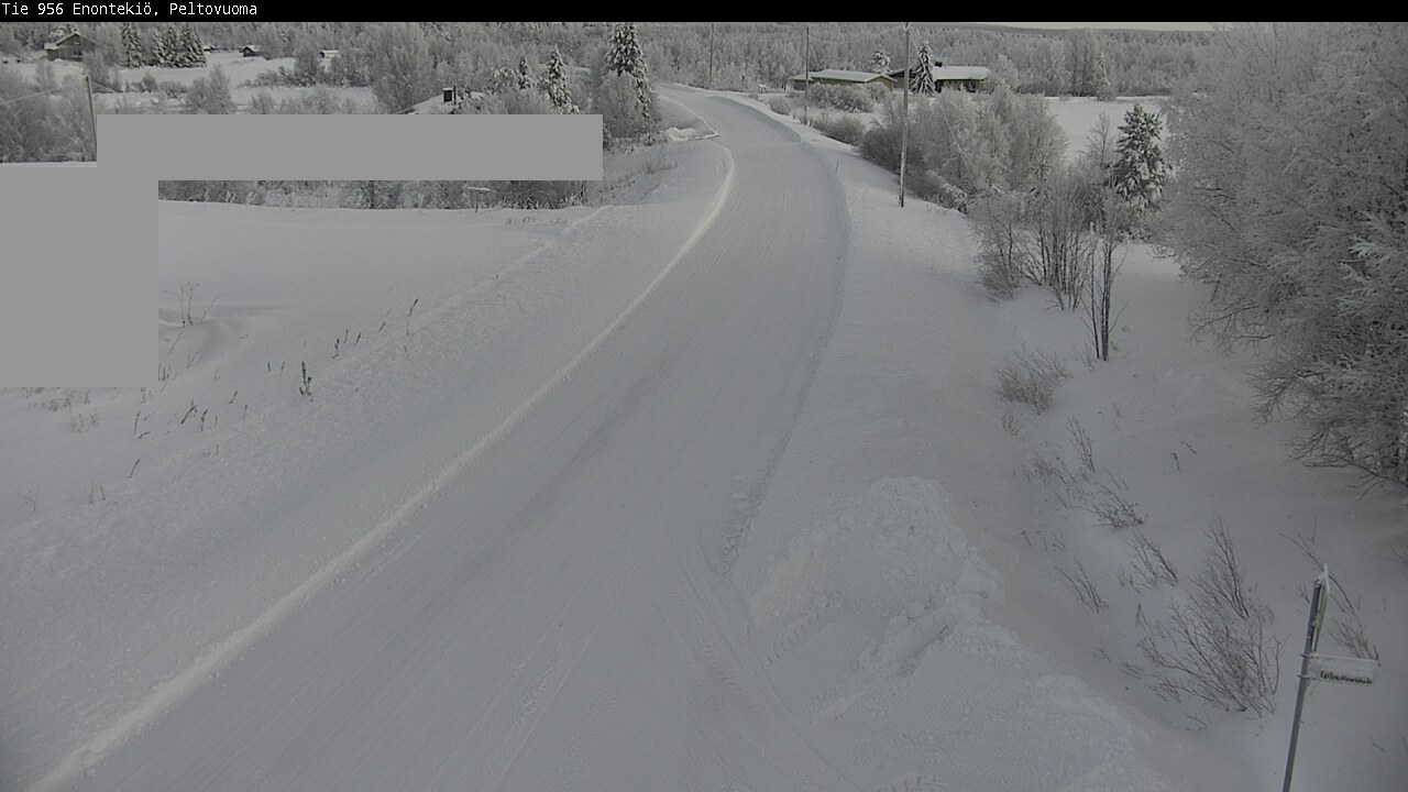 Weather Camera Image Road 956 Enontekiö, Peltovuoma, Enontekiö, Lappi