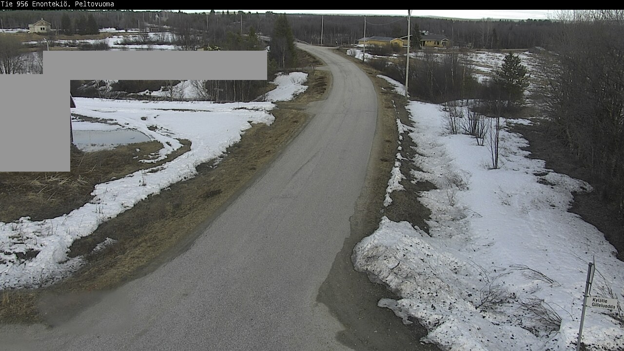 Weather Camera Image Väg 21 Enontekis, Peltovuoma, Enontekiö, Lappi