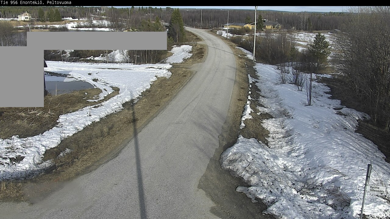 Weather Camera Image Väg 21 Enontekis, Peltovuoma, Enontekiö, Lappi