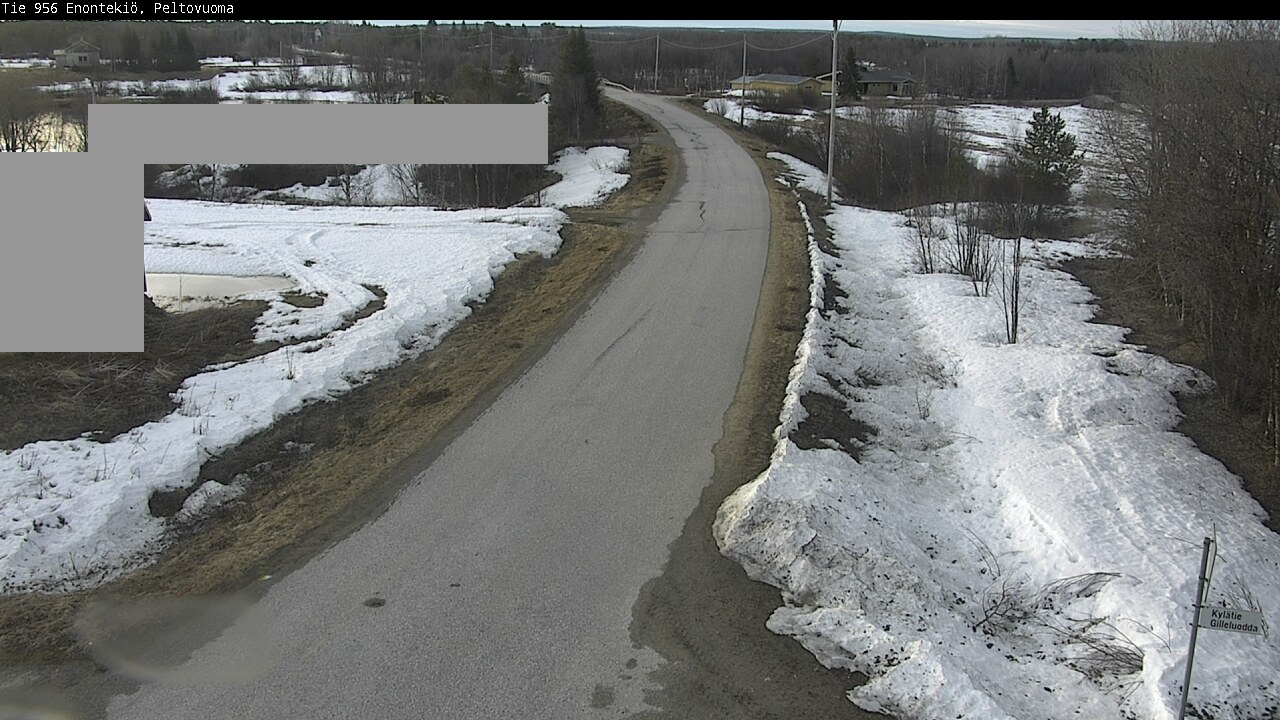 Weather Camera Image Väg 21 Enontekis, Peltovuoma, Enontekiö, Lappi