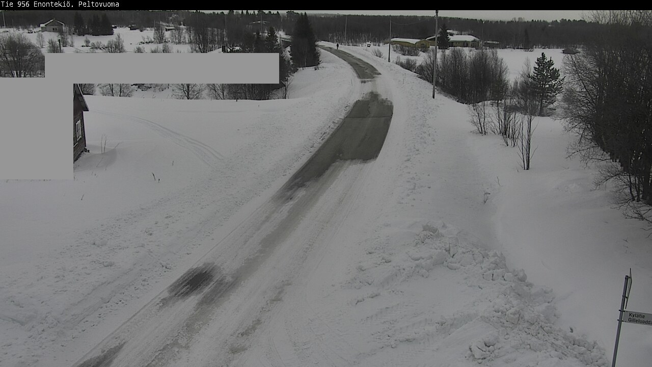 Weather Camera Image Road 956 Enontekiö, Peltovuoma, Enontekiö, Lappi