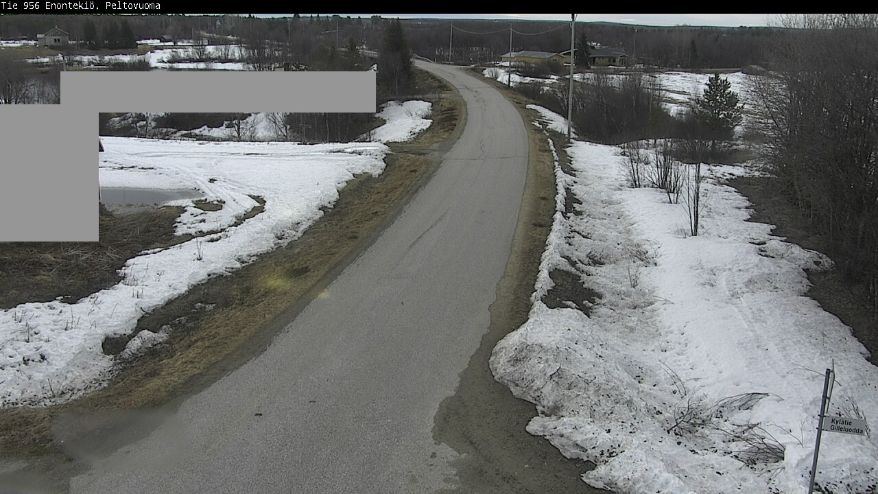 Weather Camera Image Väg 21 Enontekis, Peltovuoma, Enontekiö, Lappi
