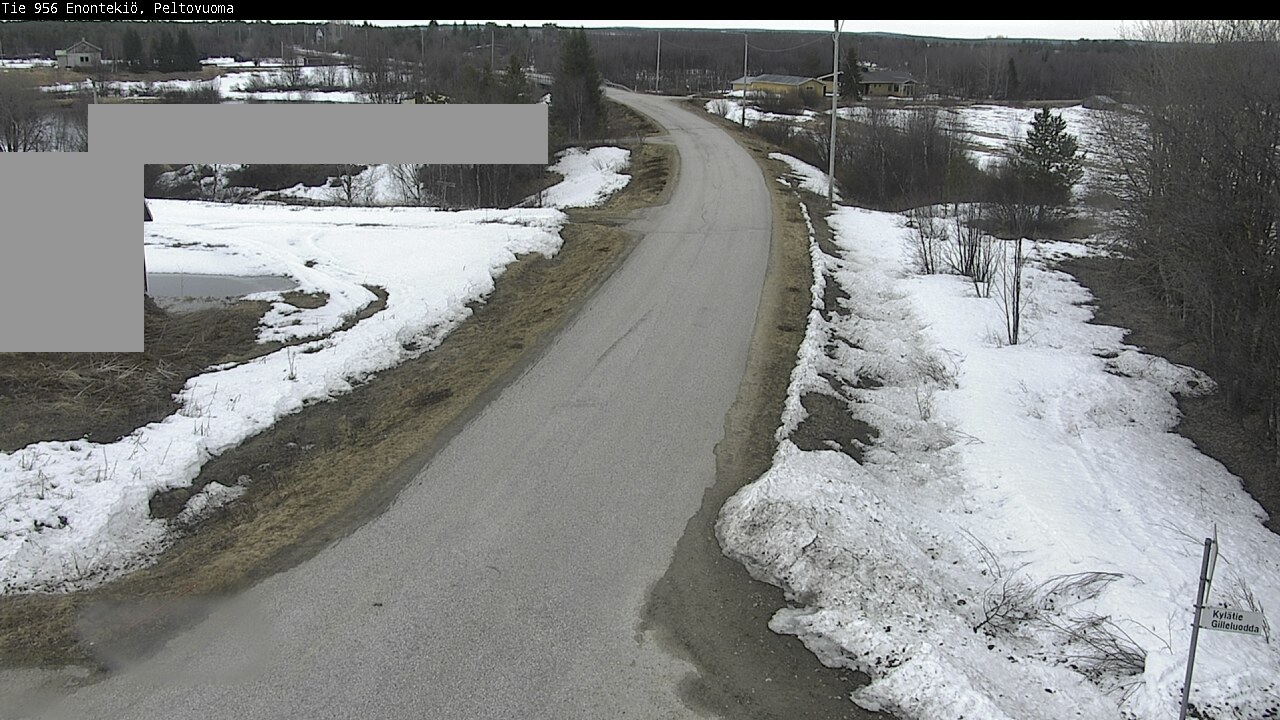 Weather Camera Image Väg 21 Enontekis, Peltovuoma, Enontekiö, Lappi