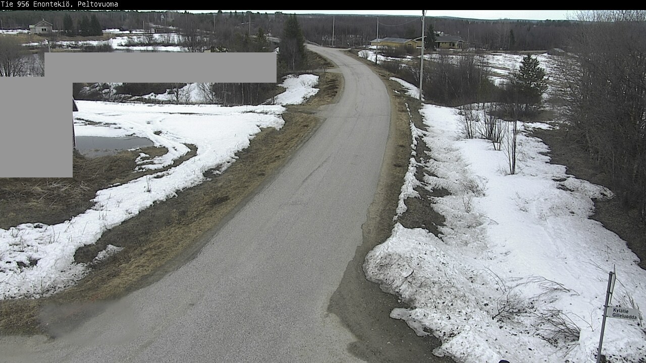 Weather Camera Image Väg 21 Enontekis, Peltovuoma, Enontekiö, Lappi