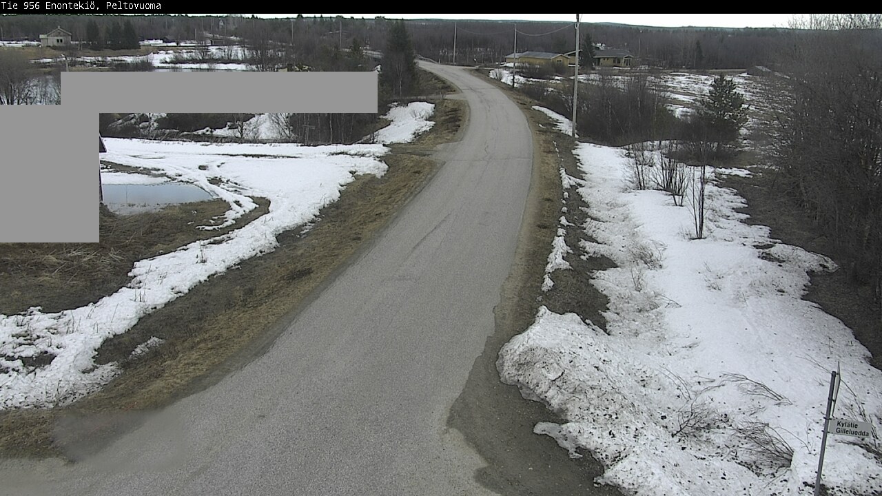 Weather Camera Image Väg 21 Enontekis, Peltovuoma, Enontekiö, Lappi