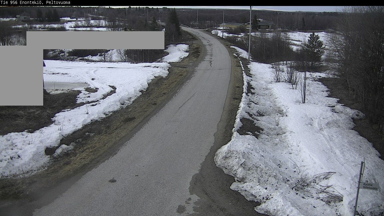 Weather Camera Image Väg 21 Enontekis, Peltovuoma, Enontekiö, Lappi