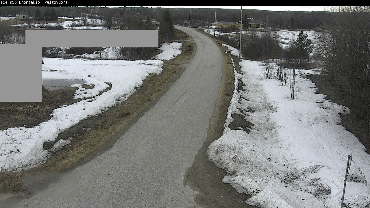 Weather Camera Image Väg 21 Enontekis, Peltovuoma, Enontekiö, Lappi