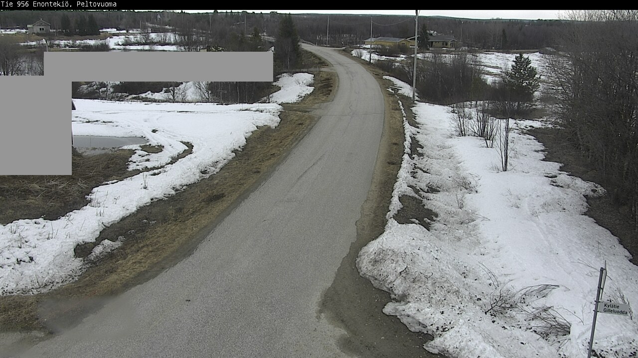 Weather Camera Image Väg 21 Enontekis, Peltovuoma, Enontekiö, Lappi