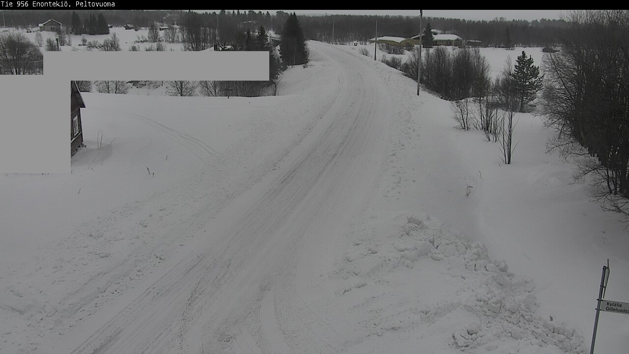 Weather Camera Image Väg 21 Enontekis, Peltovuoma, Enontekiö, Lappi