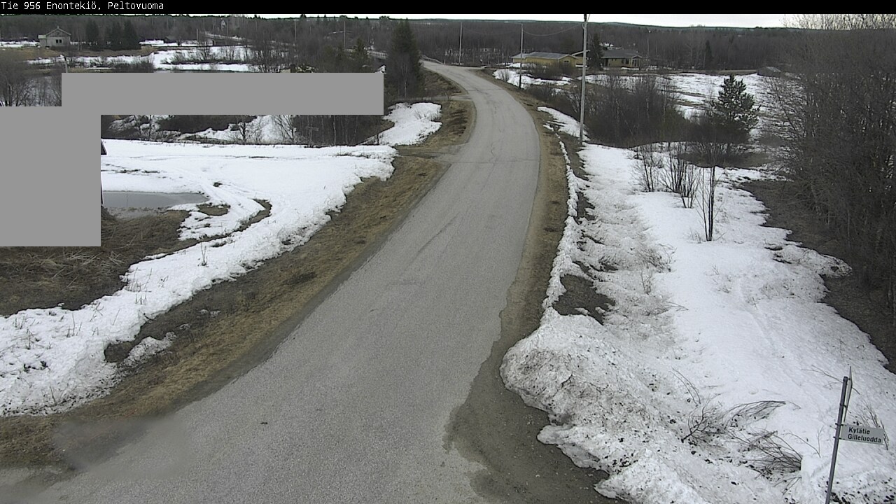 Weather Camera Image Väg 21 Enontekis, Peltovuoma, Enontekiö, Lappi
