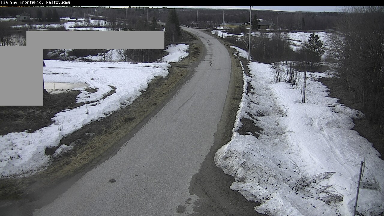Weather Camera Image Väg 21 Enontekis, Peltovuoma, Enontekiö, Lappi