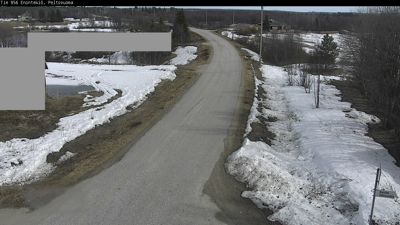 Weather Camera Image Väg 21 Enontekis, Peltovuoma, Enontekiö, Lappi