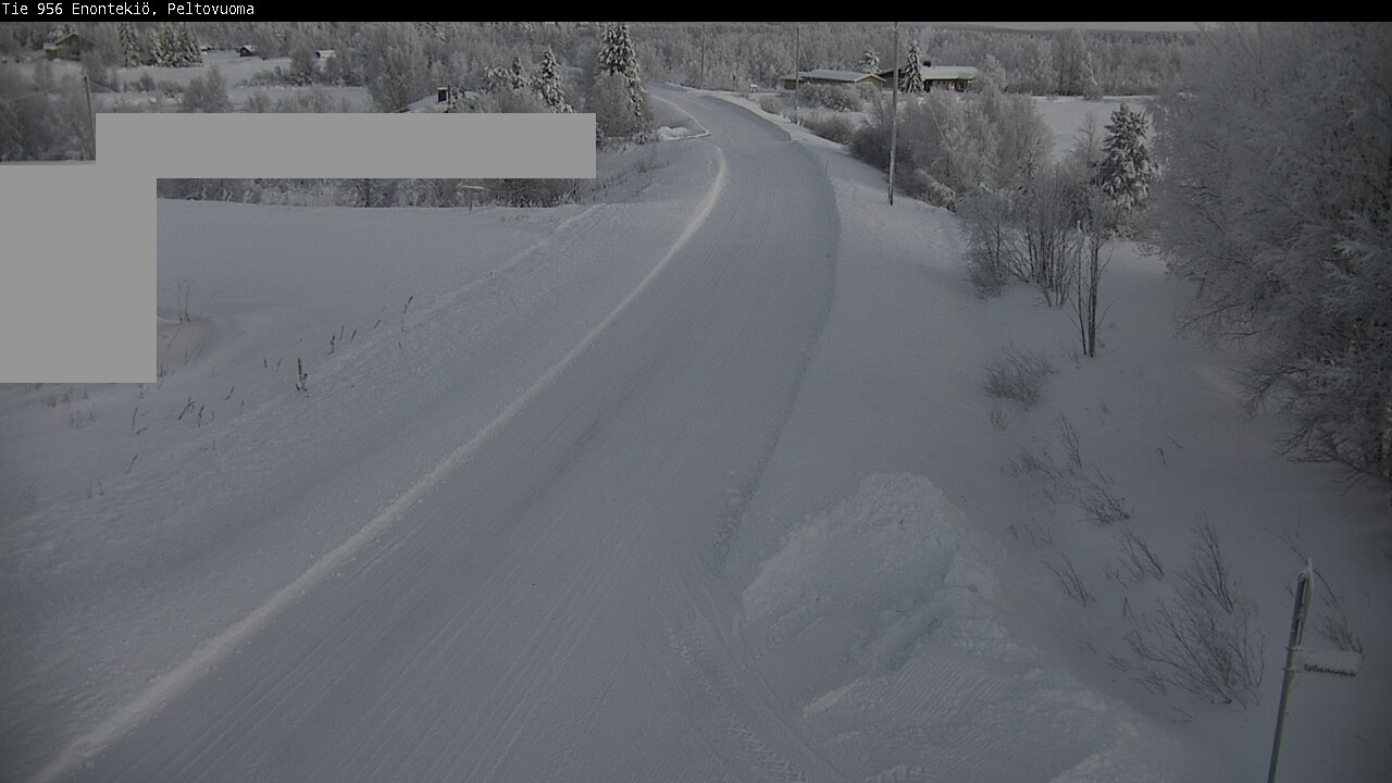 Weather Camera Image Road 956 Enontekiö, Peltovuoma, Enontekiö, Lappi