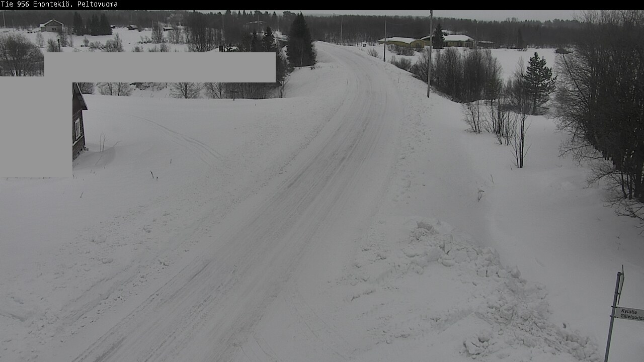 Weather Camera Image Väg 21 Enontekis, Peltovuoma, Enontekiö, Lappi