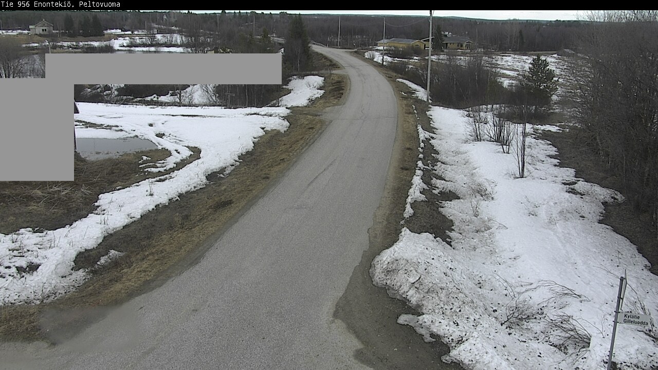 Weather Camera Image Väg 21 Enontekis, Peltovuoma, Enontekiö, Lappi