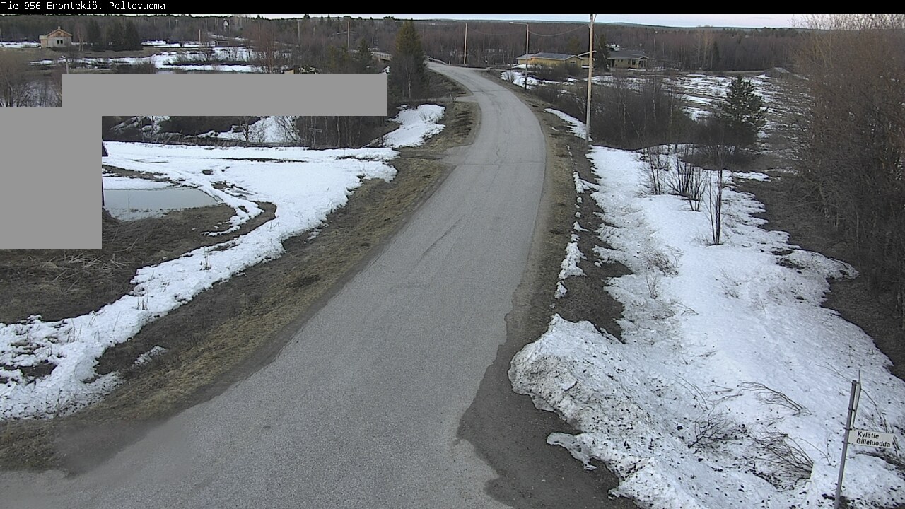 Weather Camera Image Road 956 Enontekiö, Peltovuoma, Enontekiö, Lappi