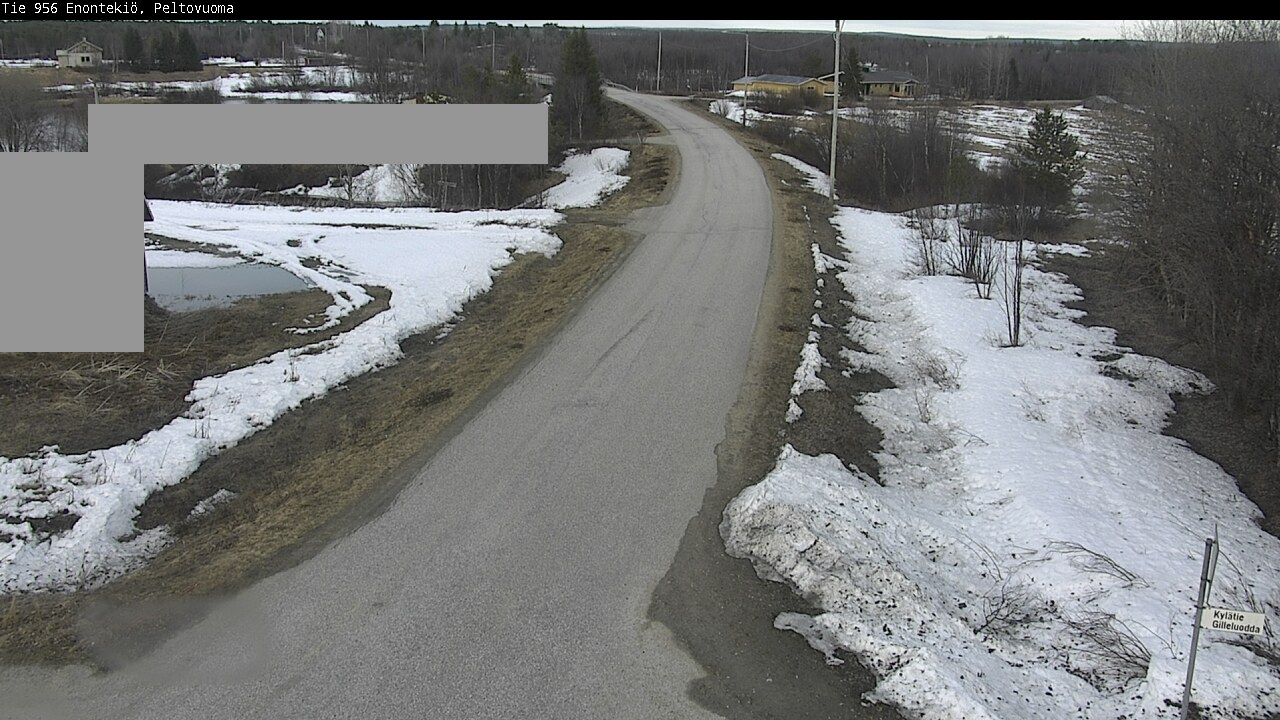 Weather Camera Image Väg 21 Enontekis, Peltovuoma, Enontekiö, Lappi