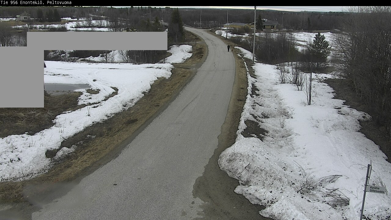 Weather Camera Image Väg 21 Enontekis, Peltovuoma, Enontekiö, Lappi