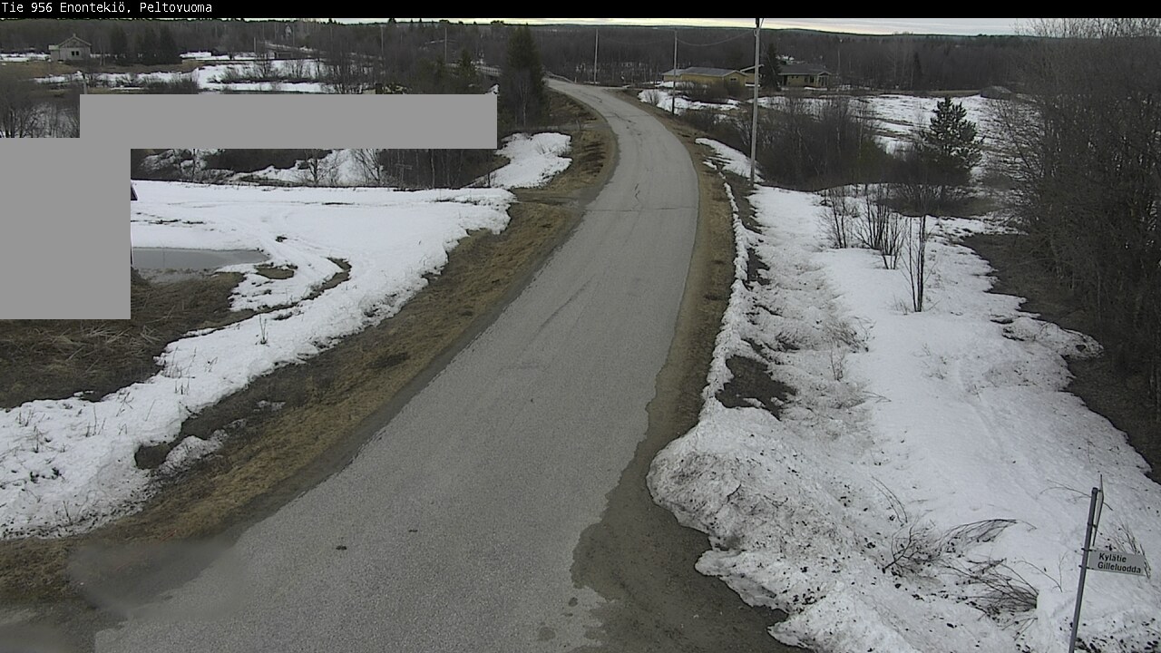 Weather Camera Image Väg 21 Enontekis, Peltovuoma, Enontekiö, Lappi