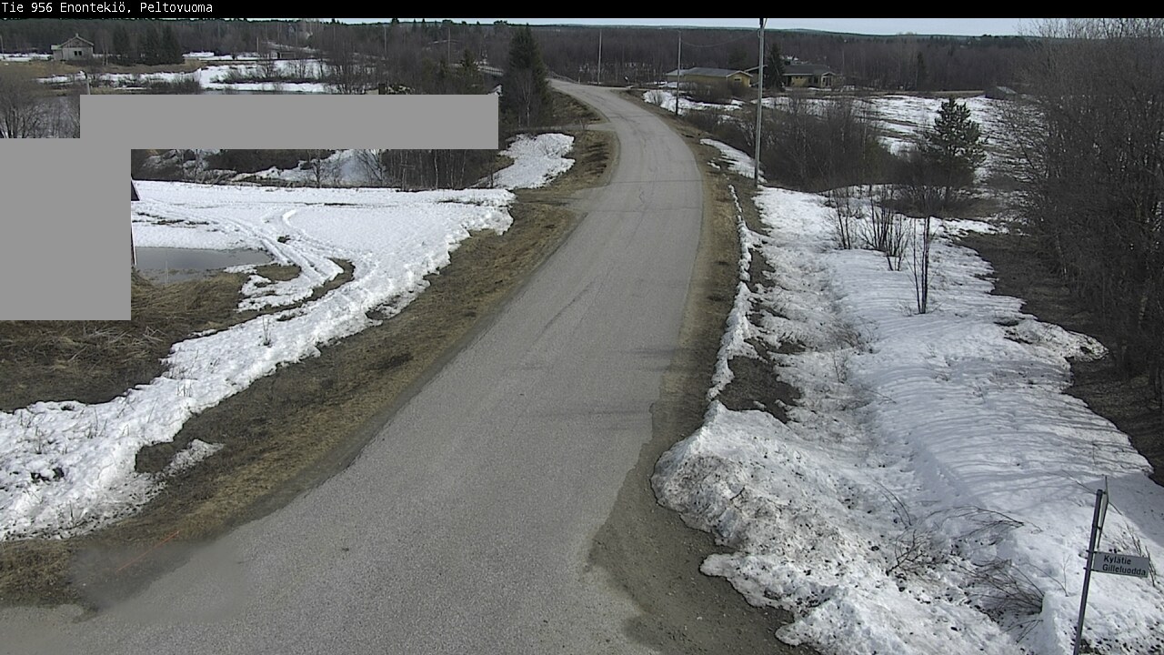 Weather Camera Image Väg 21 Enontekis, Peltovuoma, Enontekiö, Lappi