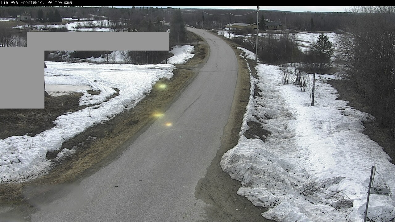 Weather Camera Image Väg 21 Enontekis, Peltovuoma, Enontekiö, Lappi