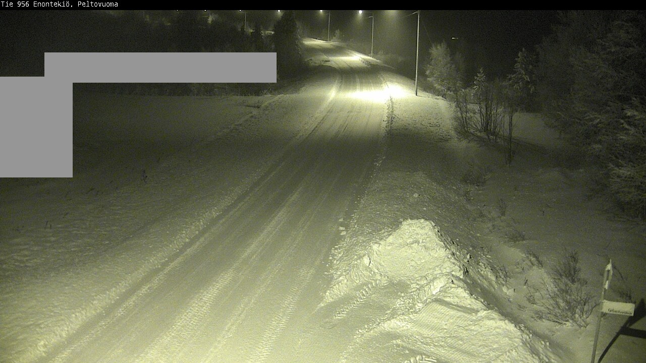 Weather Camera Image Road 956 Enontekiö, Peltovuoma, Enontekiö, Lappi