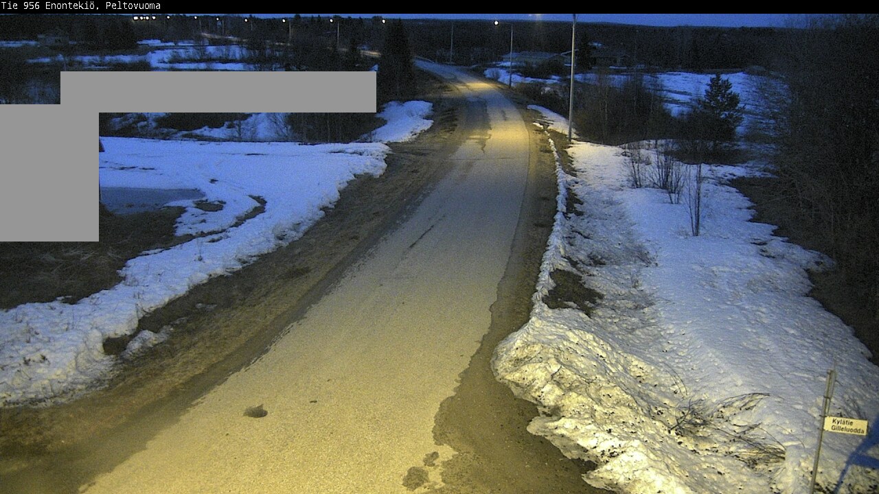 Weather Camera Image Väg 21 Enontekis, Peltovuoma, Enontekiö, Lappi