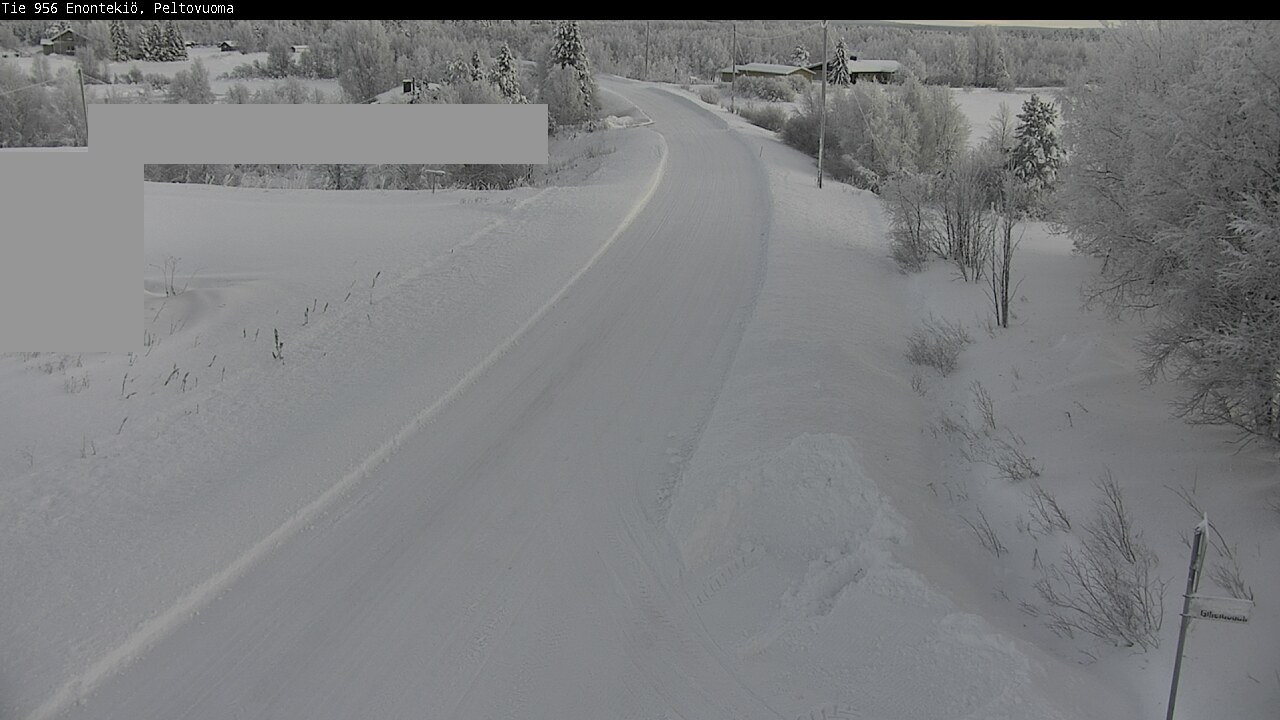 Weather Camera Image Road 956 Enontekiö, Peltovuoma, Enontekiö, Lappi