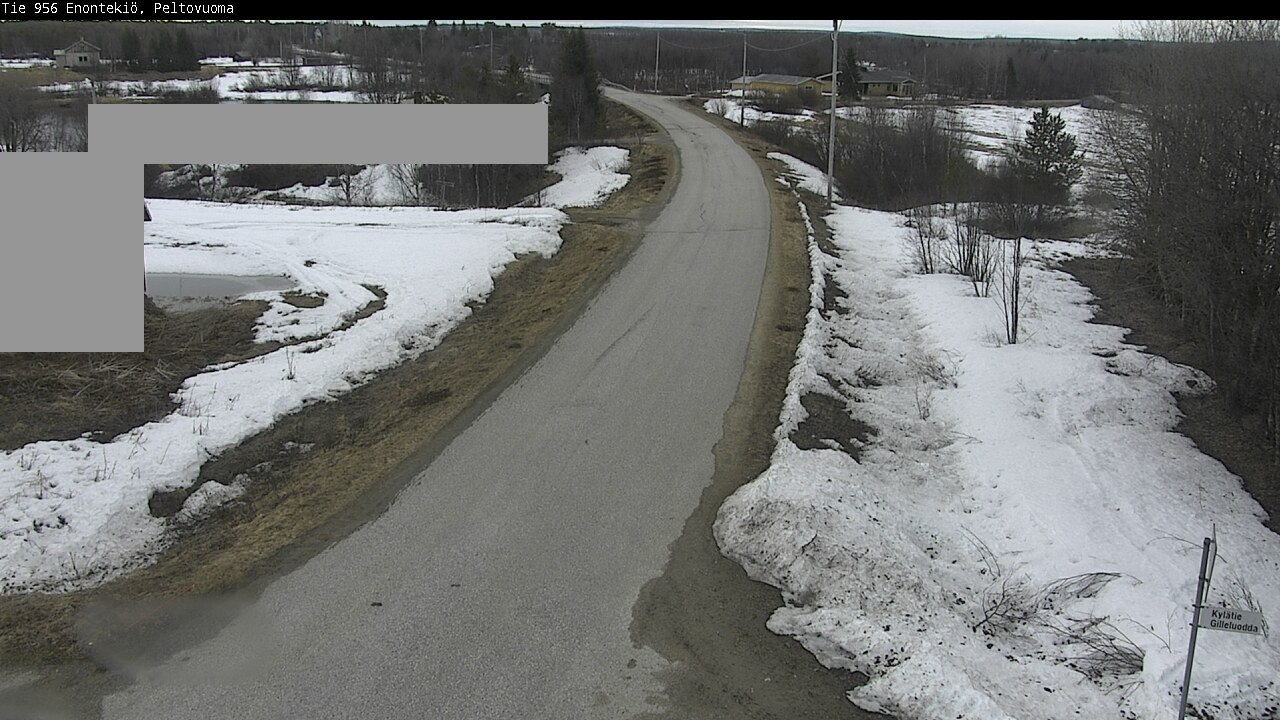 Weather Camera Image Väg 21 Enontekis, Peltovuoma, Enontekiö, Lappi