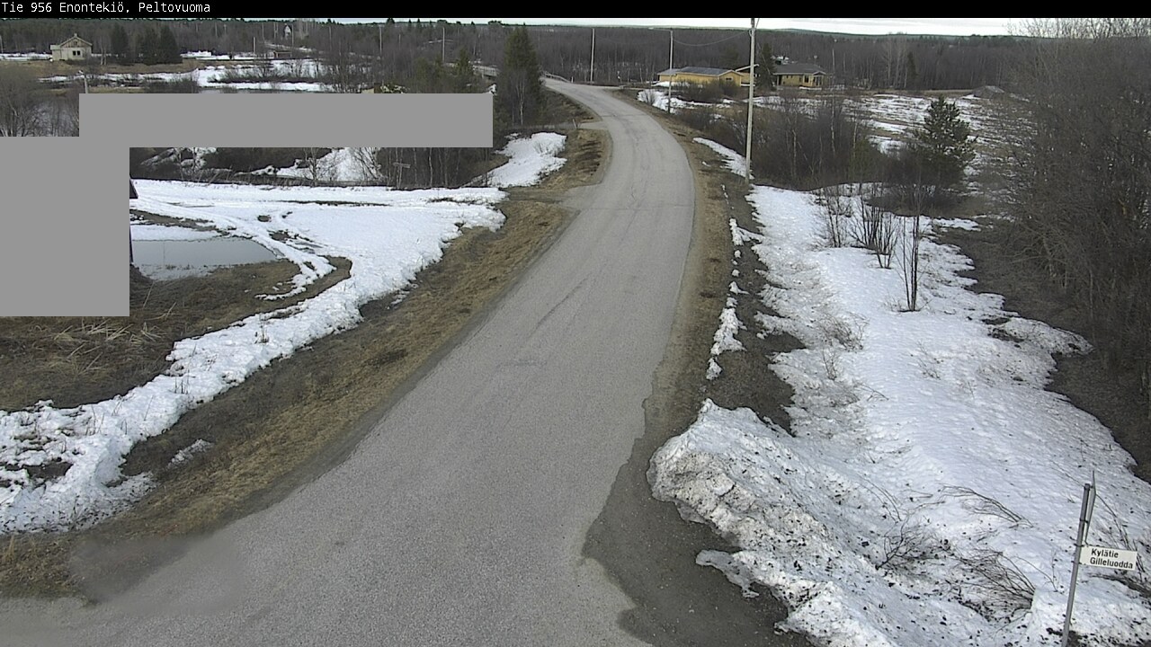 Weather Camera Image Väg 21 Enontekis, Peltovuoma, Enontekiö, Lappi
