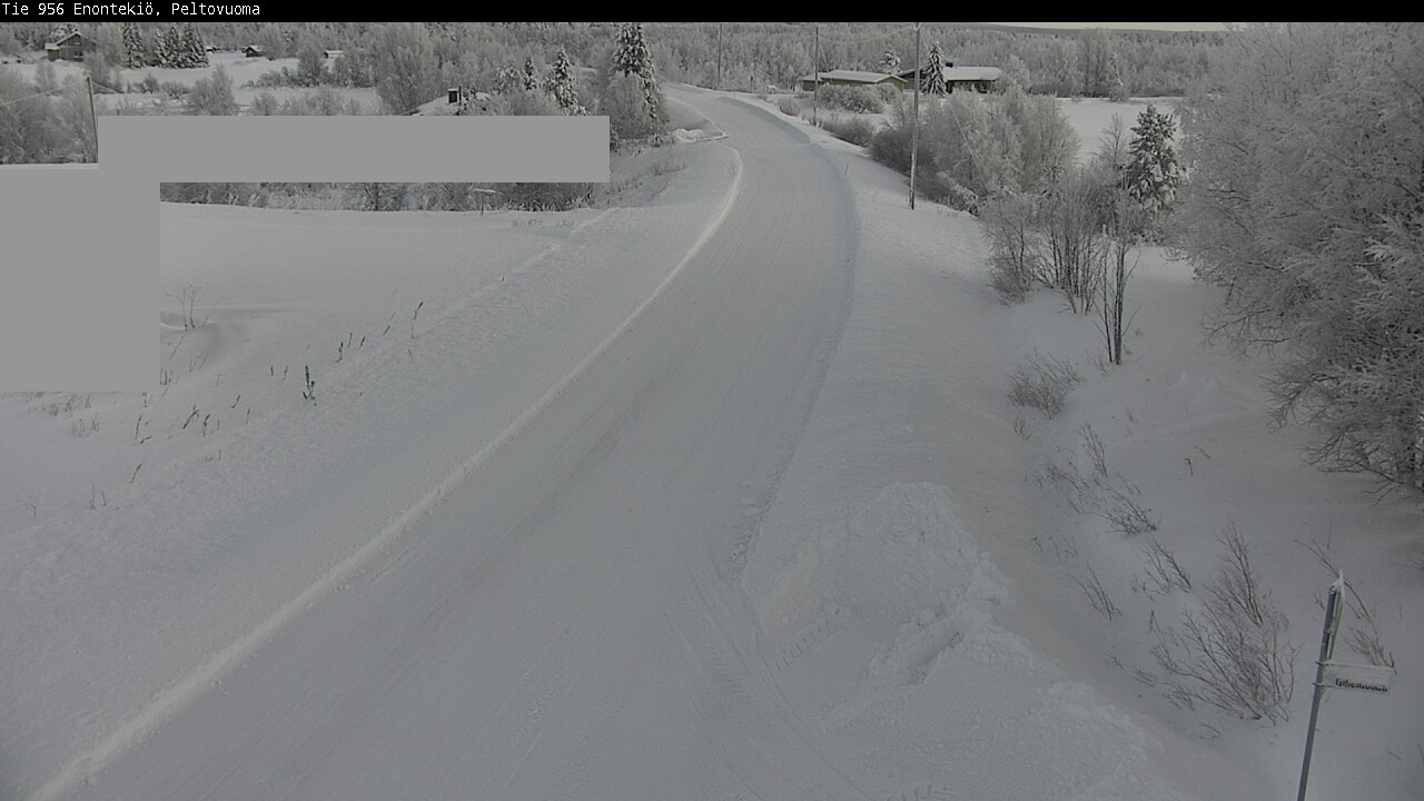 Weather Camera Image Road 956 Enontekiö, Peltovuoma, Enontekiö, Lappi
