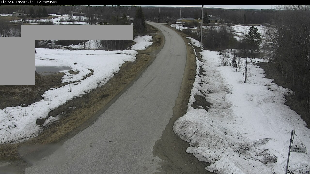 Weather Camera Image Väg 21 Enontekis, Peltovuoma, Enontekiö, Lappi