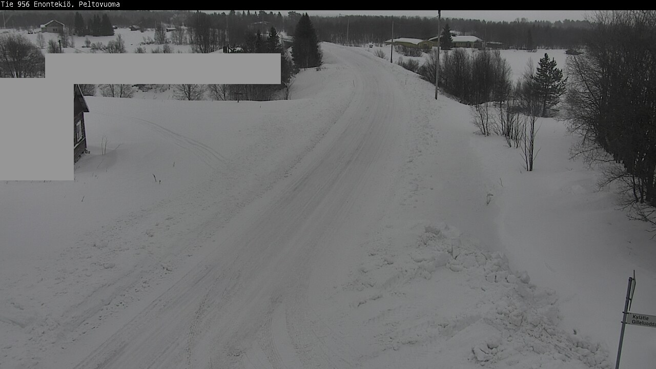 Weather Camera Image Väg 21 Enontekis, Peltovuoma, Enontekiö, Lappi