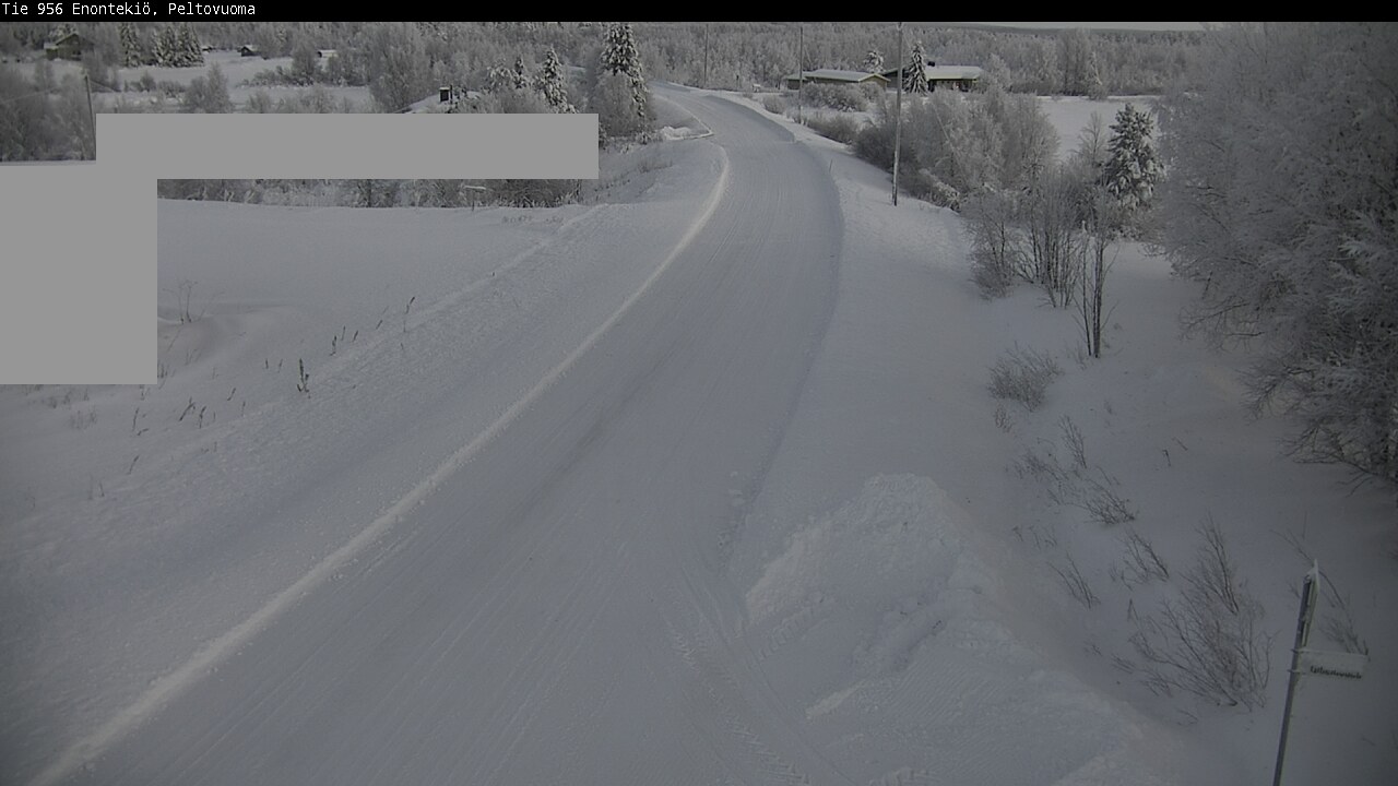 Weather Camera Image Road 956 Enontekiö, Peltovuoma, Enontekiö, Lappi