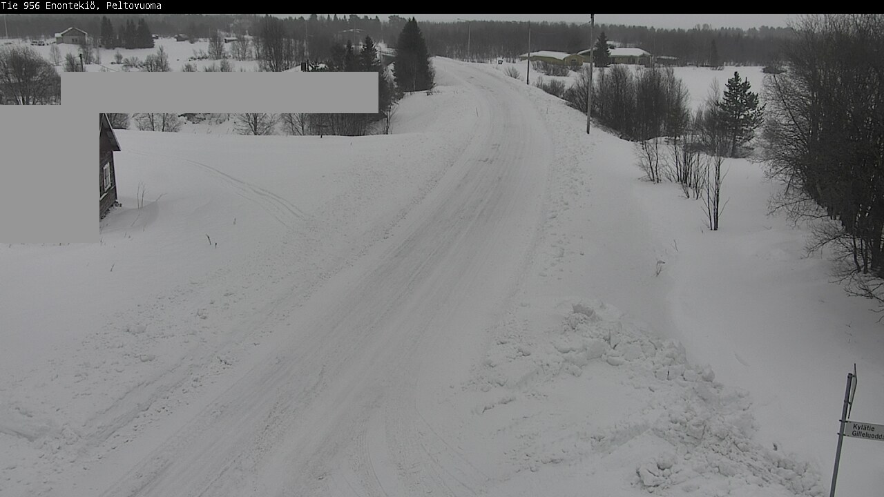 Weather Camera Image Väg 21 Enontekis, Peltovuoma, Enontekiö, Lappi