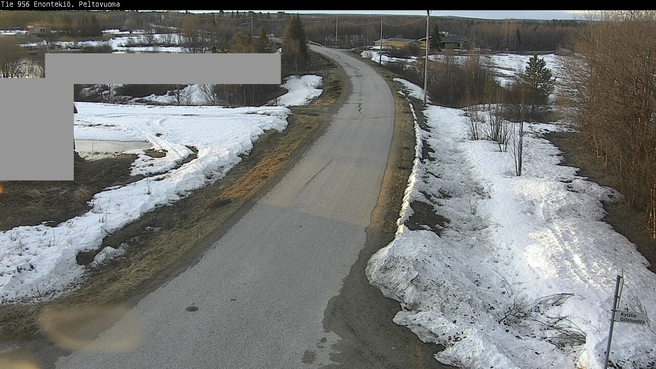 Weather Camera Image Väg 21 Enontekis, Peltovuoma, Enontekiö, Lappi