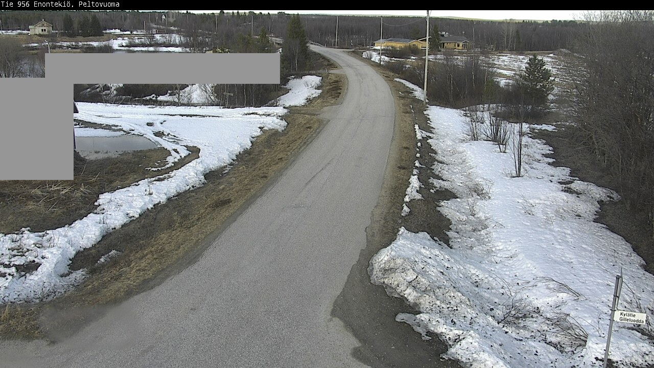 Weather Camera Image Väg 21 Enontekis, Peltovuoma, Enontekiö, Lappi