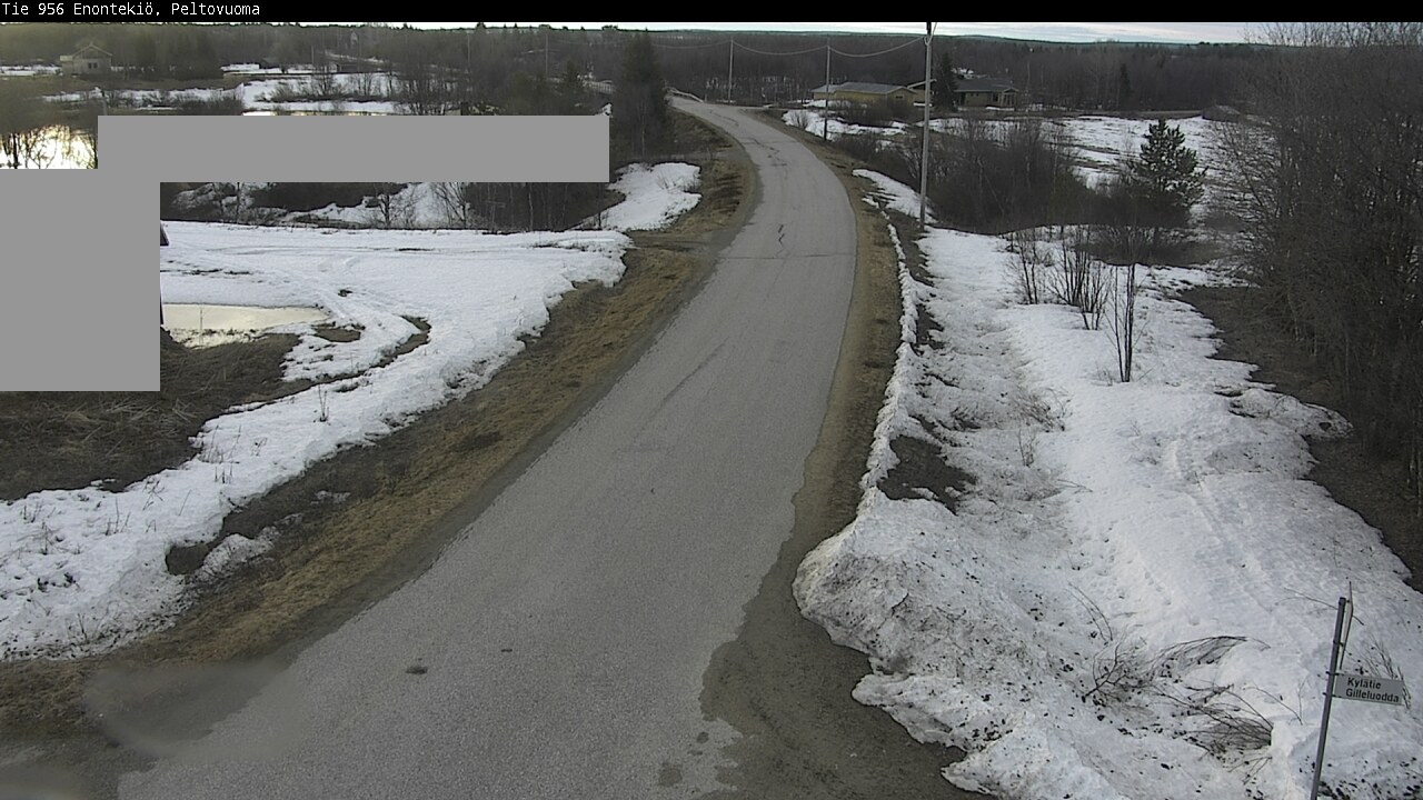 Weather Camera Image Väg 21 Enontekis, Peltovuoma, Enontekiö, Lappi