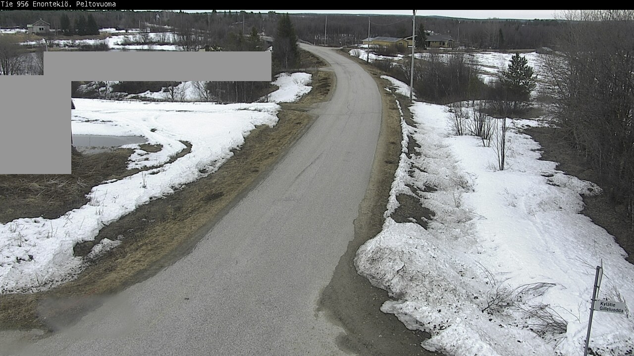 Weather Camera Image Väg 21 Enontekis, Peltovuoma, Enontekiö, Lappi